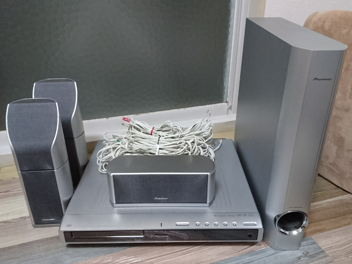 動作品 Pioneer XV-DV323 5.1ch サラウンド スピーカー セット一式 