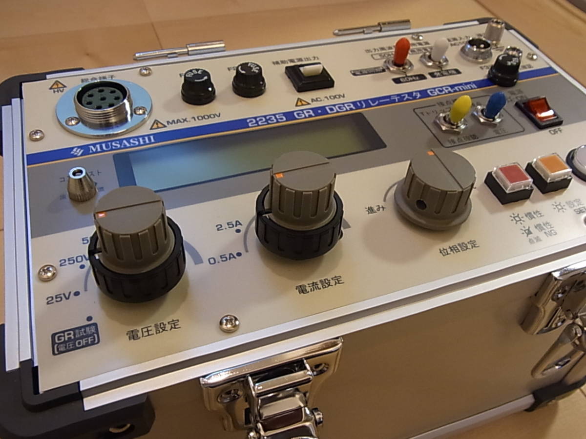 GR・DGRリレーテスタ ムサシインテック GCR-mini 【公式通販】