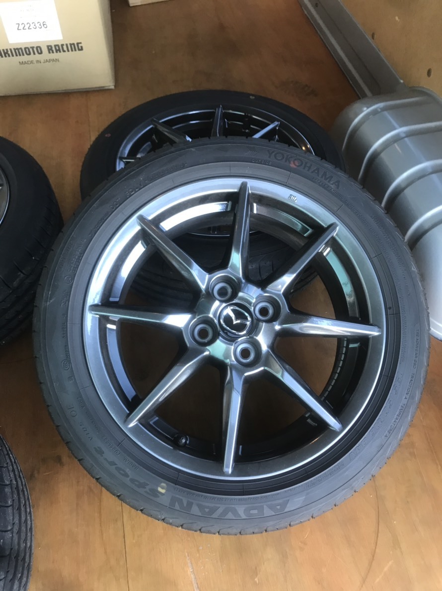 ロードスターND 純正高輝度ホイール＋純正タイヤ