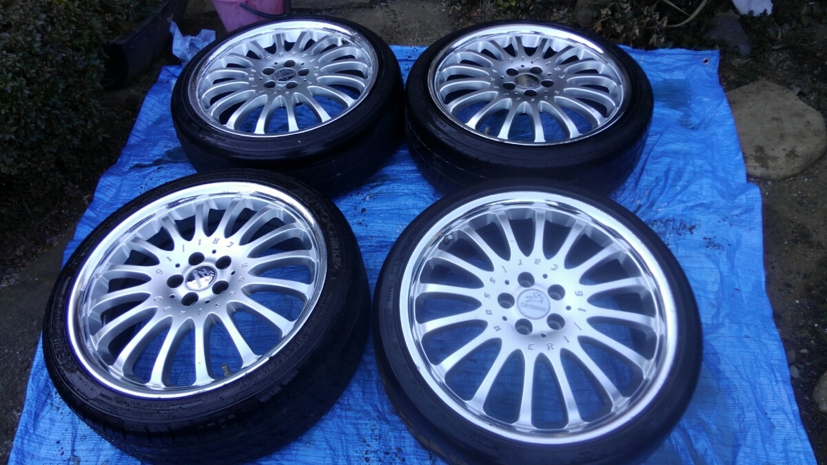 カールソン エコライン 1/16 18インチ 7.5J オフセット+48 PCD100 5h 