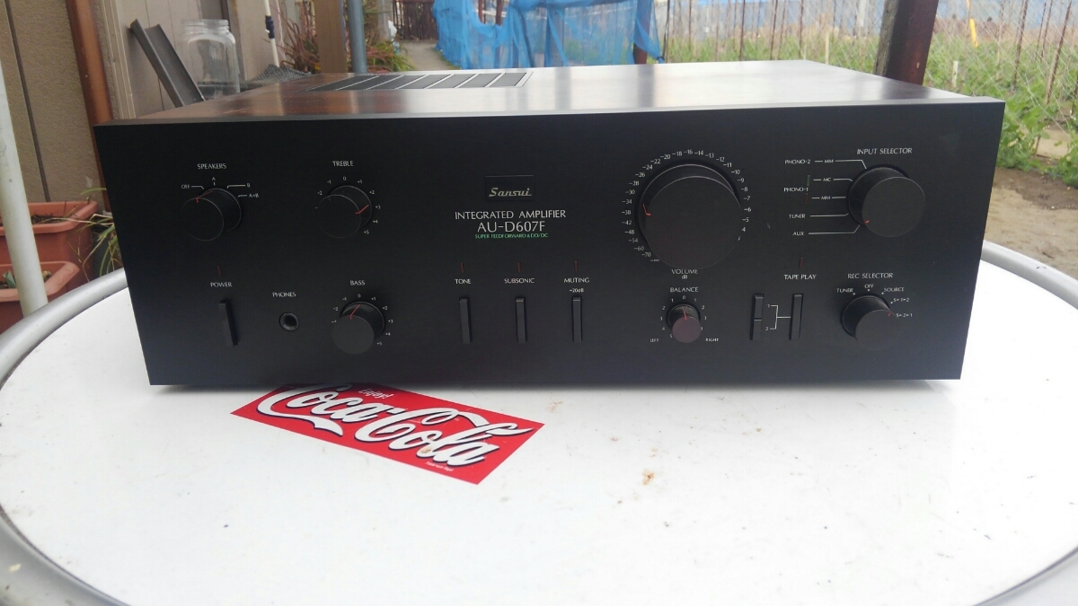 SANSUI サンスイ プリメインアンプ AU-D607F 山水 EXTRA Sansui