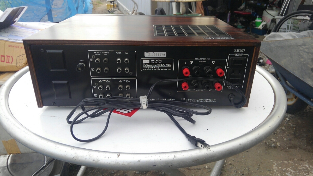 SANSUI サンスイ プリメインアンプ AU-D607F 山水 EXTRA Sansui
