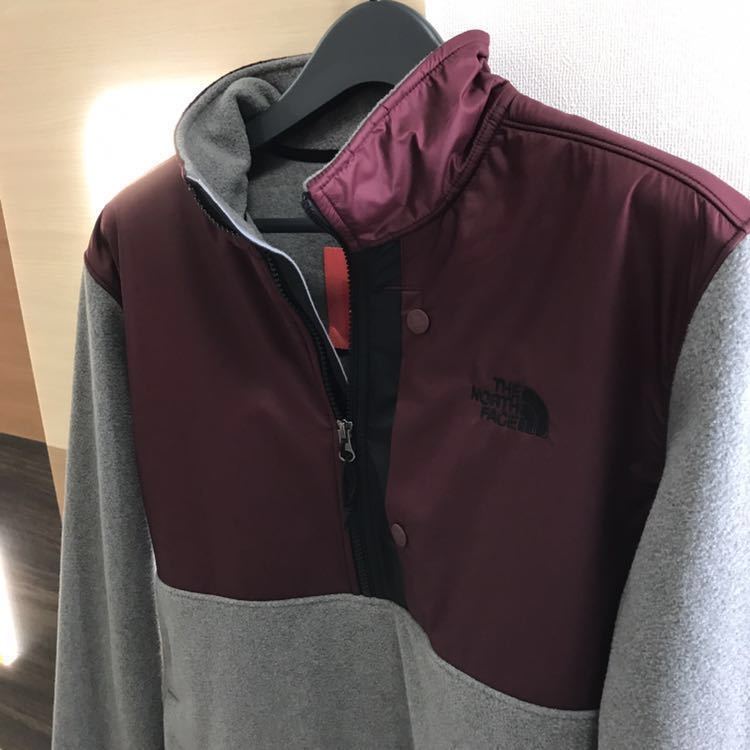 【US限定】新品 THE NORTH FACE 200WT TUNDRA PULLOVER JKT ノースフェイス プルオーバー ナイロン×フリース ジャケット L