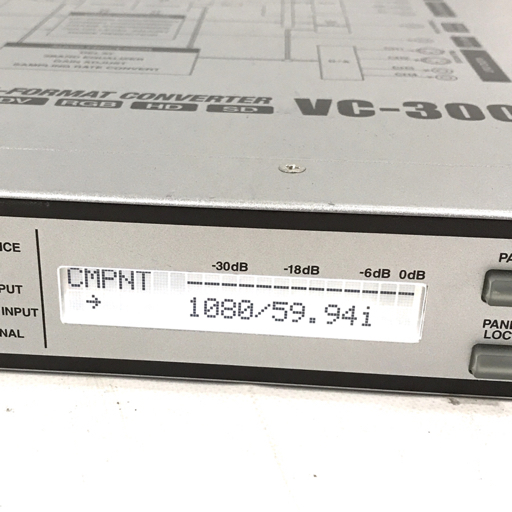 11). VC-300HD / MULTI-FORMAT CONVERTER 映像信号用マルチ