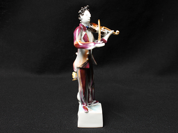 マイセン Meissen | 置物 フィギュリン バイオリン 陶磁器 天使の音楽