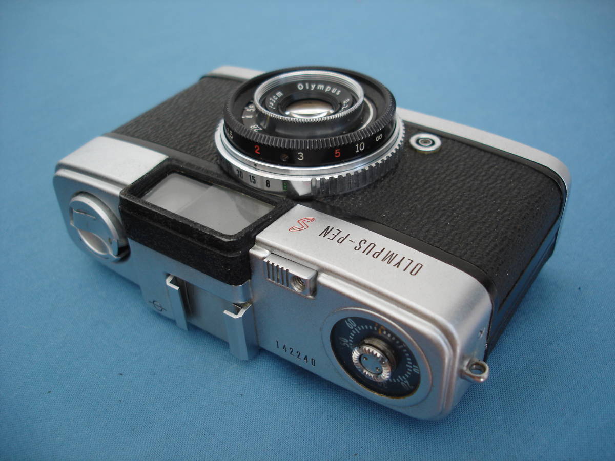 オリンパス ペンS Olympus Pen S 完動・美品 整備済・美品ほぼ無傷