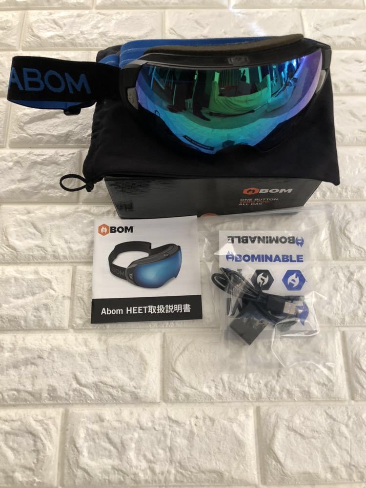 エーボムABOM HEET フラッシュグリーンミラー 正規品 ABOMHEET17-18正規
