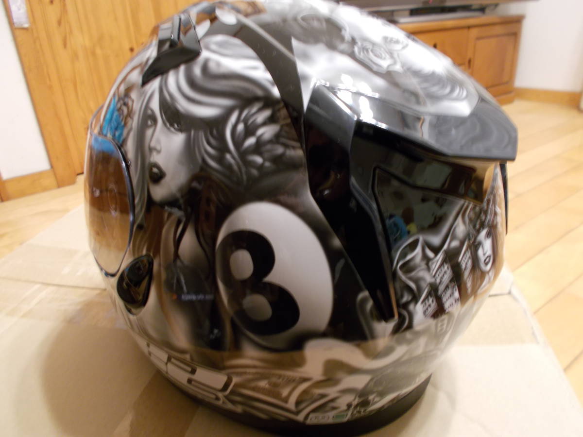 ペイント格好いいヘルメットLサイズ Large size | アイコン ＼全品P5倍