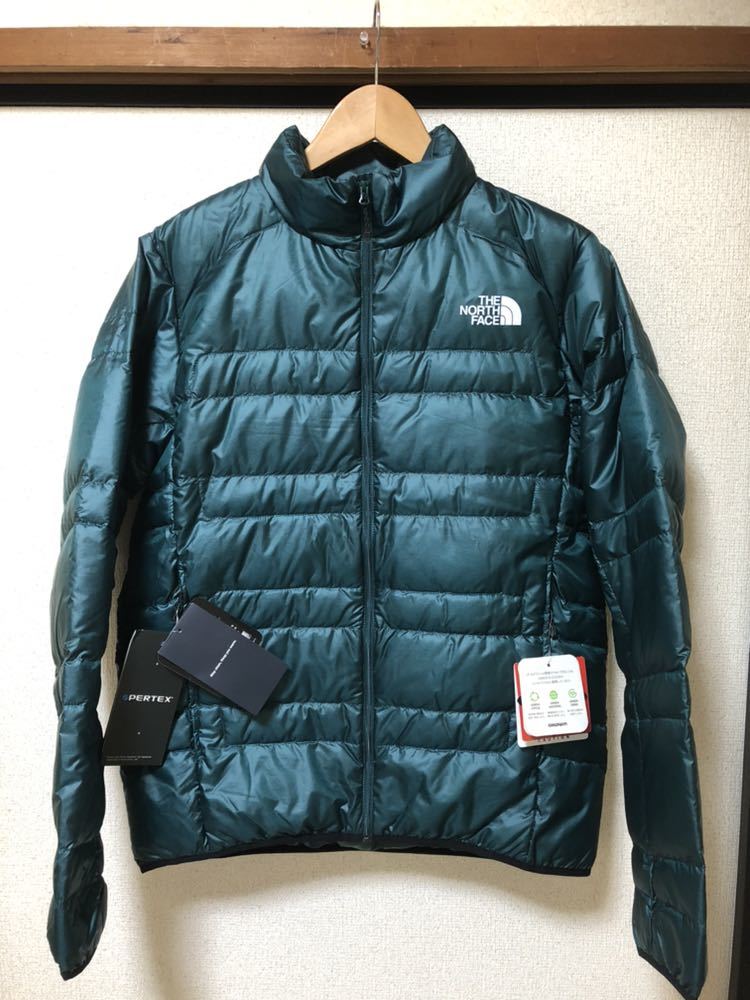 新品未使用タグ付き THE NORTH FACE ノースフェイス パッカブル ダウン ジャケット M グリーン 定価24840円