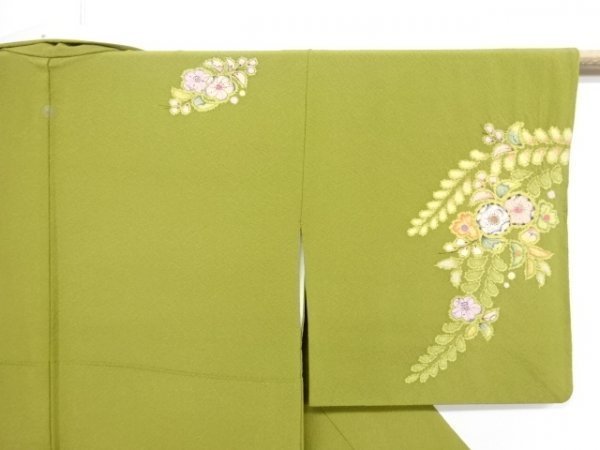 翠山工房 桐屋 特選本手加工絞り染訪問着 「辻が花文」 神秘的な絞り