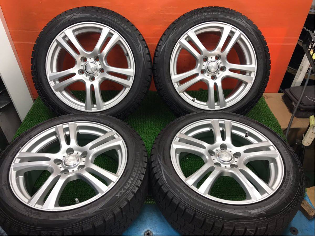 205⁄55R17 MAXX ダンロップ スタッドレスタイヤ ダンロップ(DUNLOP) 4 