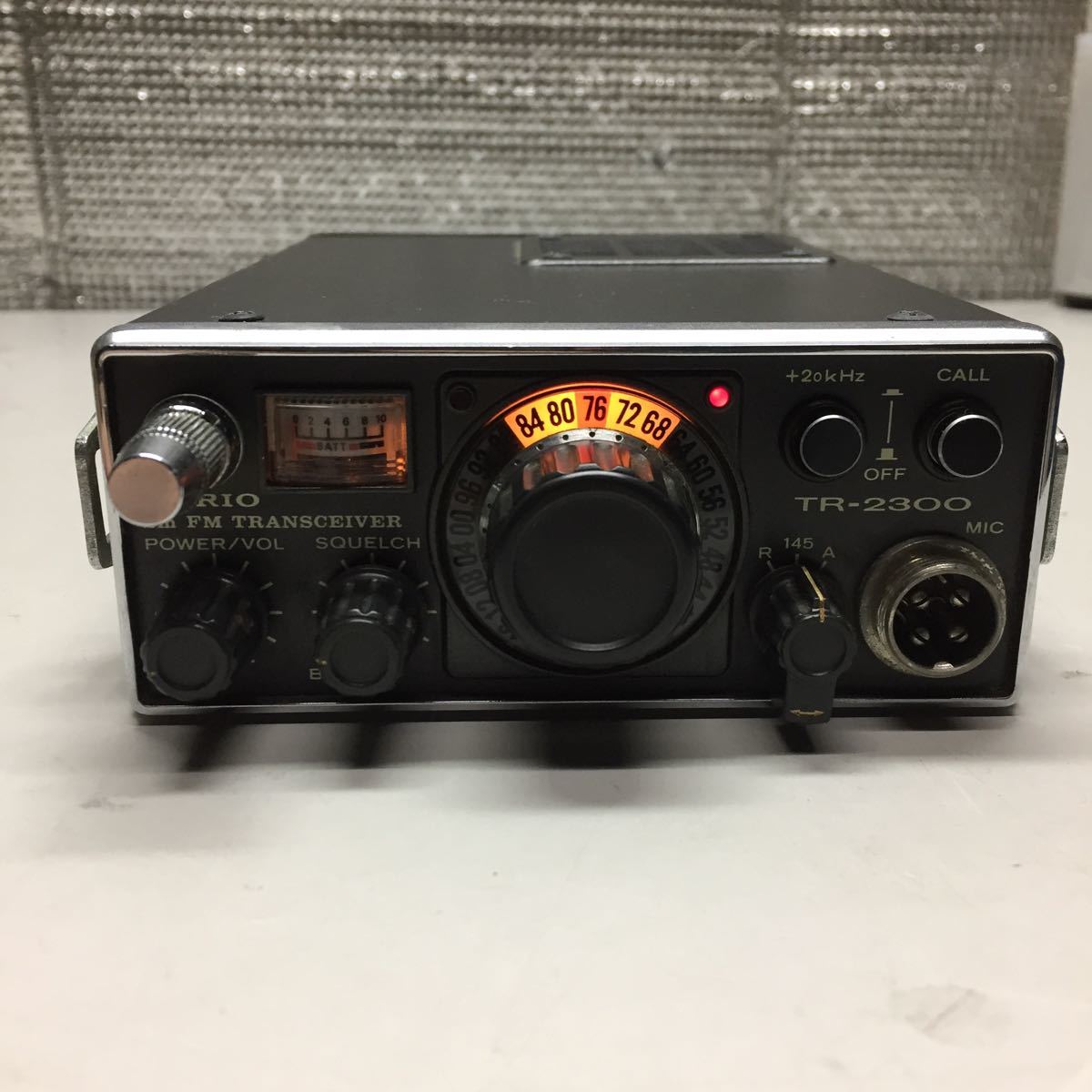 TRIO/KENWOOD TR-2300 144MHz FM トランシーバー TRIO TR-2300 144MHz