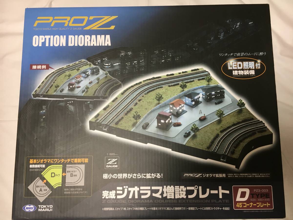 東京マルイ PROZ 完成ジオラマ増設プレート D Type Zゲージ 【公式通販】