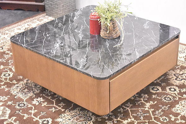 ウニコ ガラステーブル ロ―テーブル エッコ テーブル unico ナチュラル