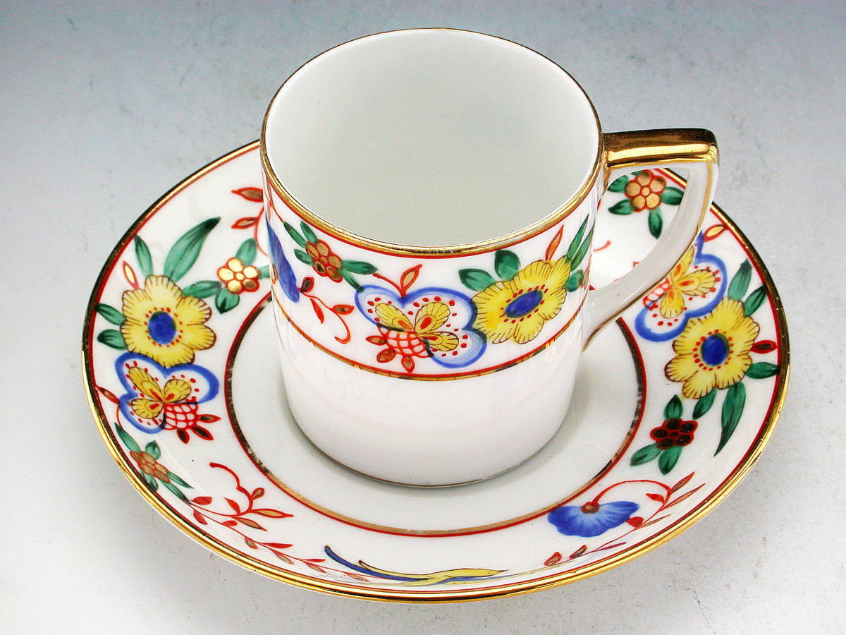 オールドノリタケ 花瓶 金彩 百合絵図柄 アールデコ 盛上 M-NIPPON印