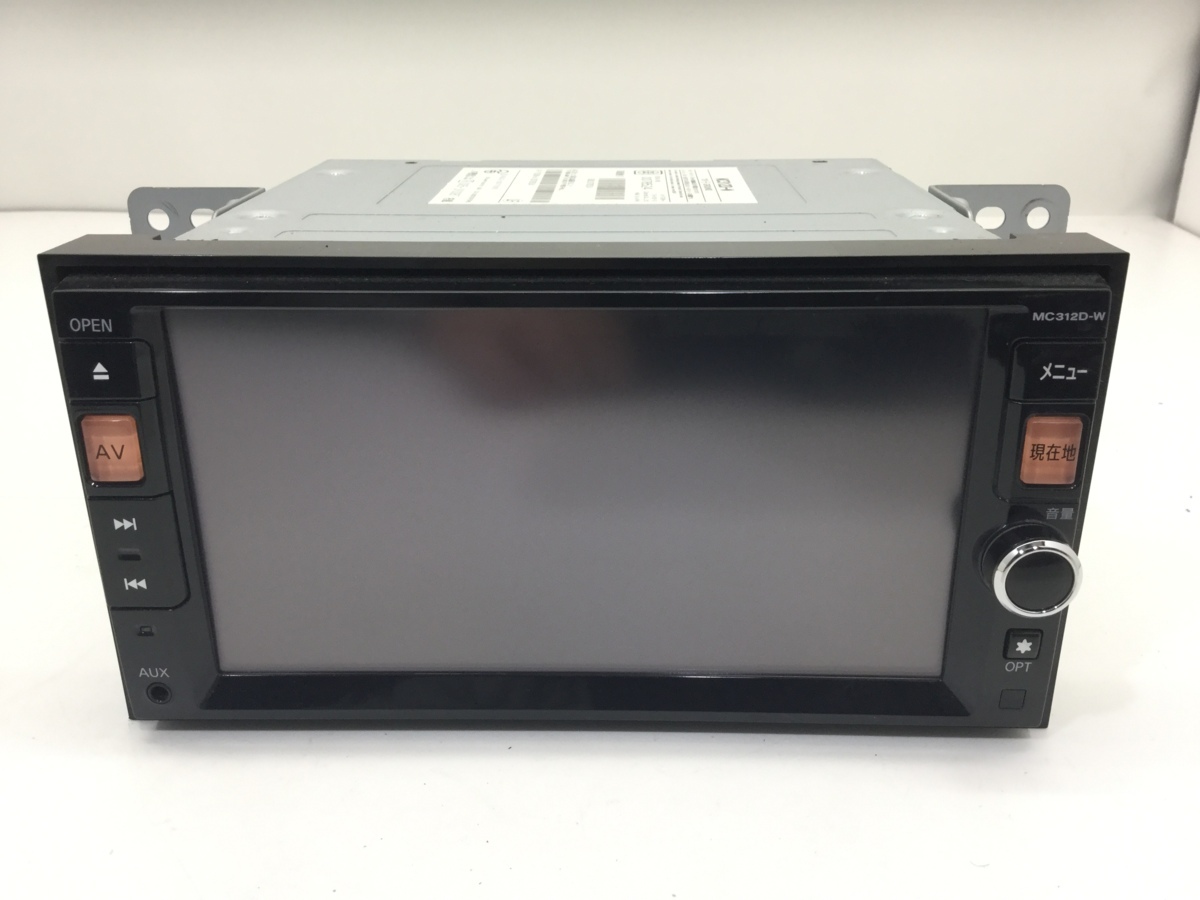 日産純正 MC312D-W メモリーナビ フルセグ⁄Bluetooth⁄CD⁄DVD⁄USB