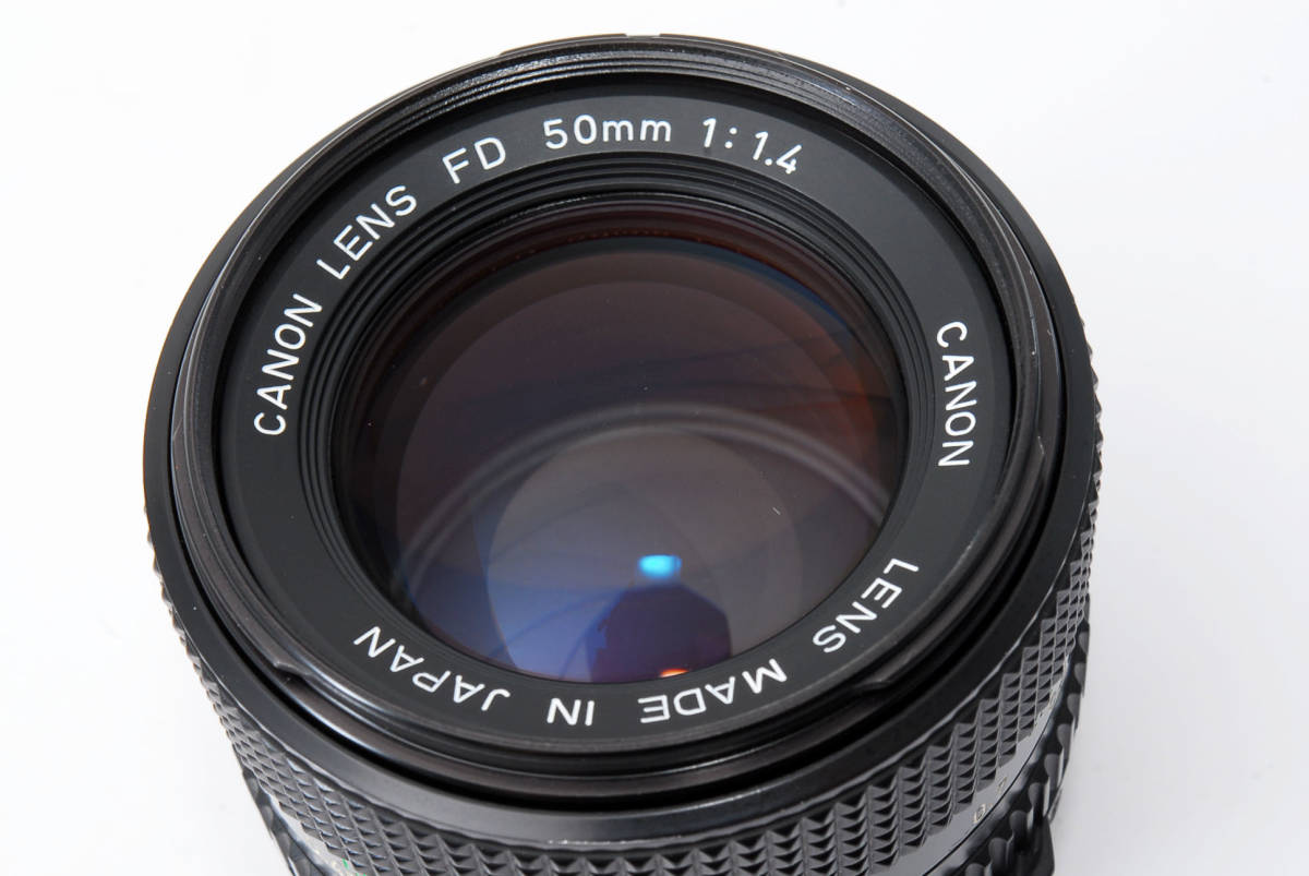 ☆極上美品 明るい単焦点☆ Canon NEW FD 50mm F1.4 キャノン レンズ