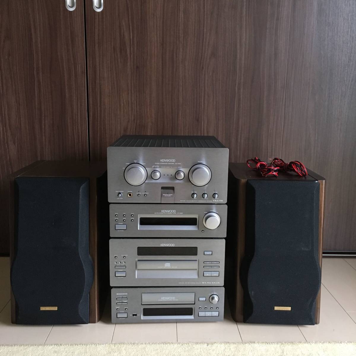 KENWOOD プリメインアンプ KAF-5002 KTF-5002 アンプ 整備済み
