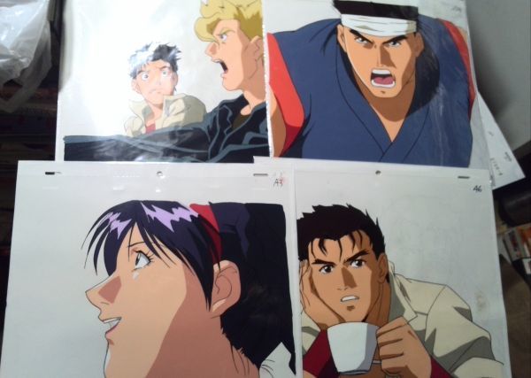 バーチャファイターセル画16枚A 3A 4