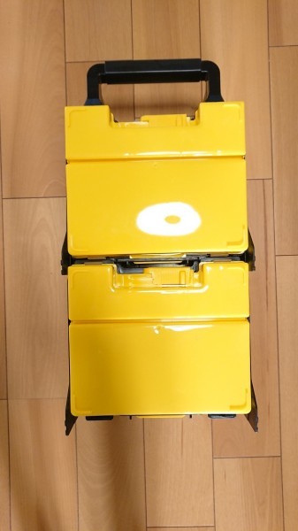 数量限定販売☆ポータブルBOX(イエロー)☆ 検索：JC ホエイル フレキ