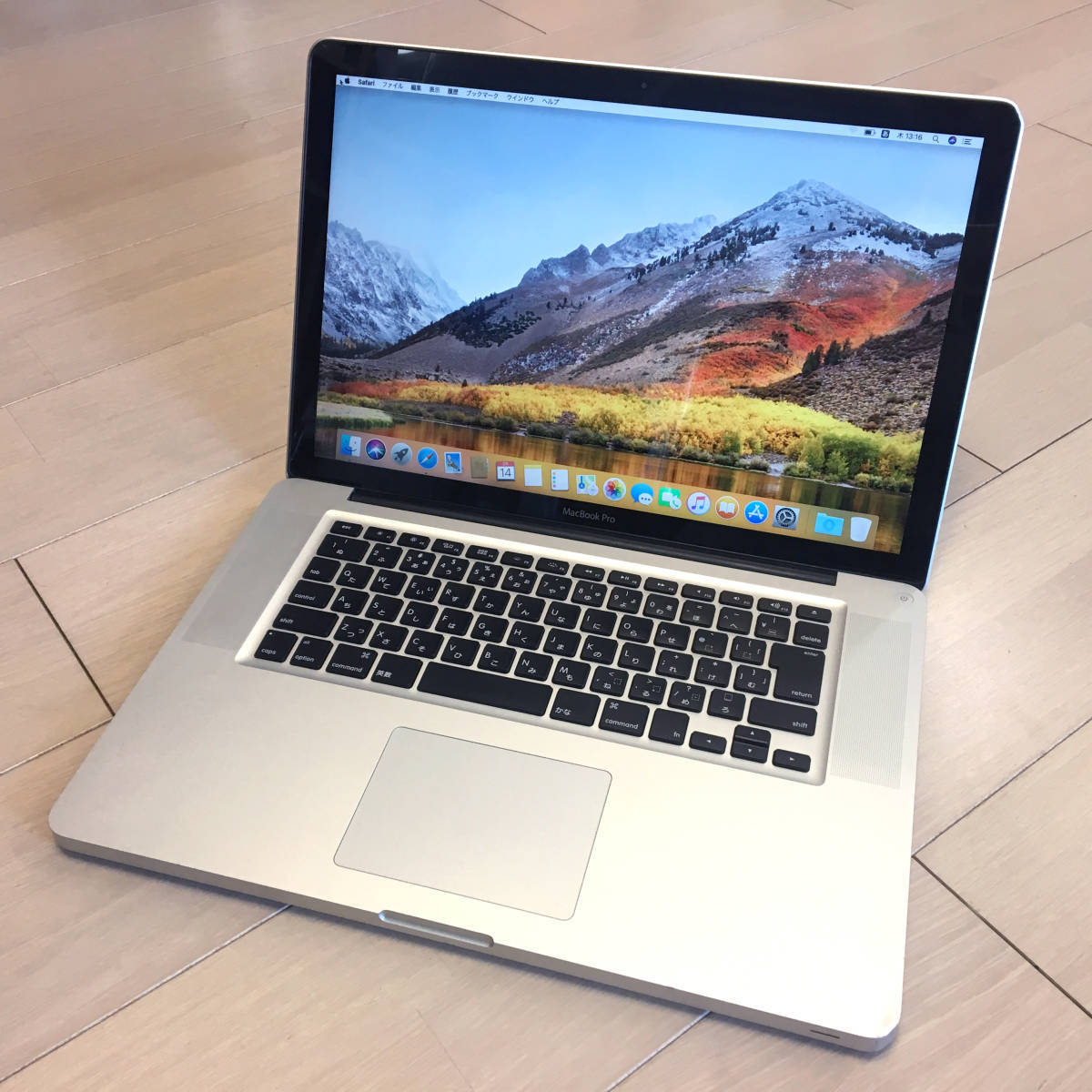 大幅値下げ!! 爆速SSD240GB Apple MacBook Pro 15-inch Late 2011 