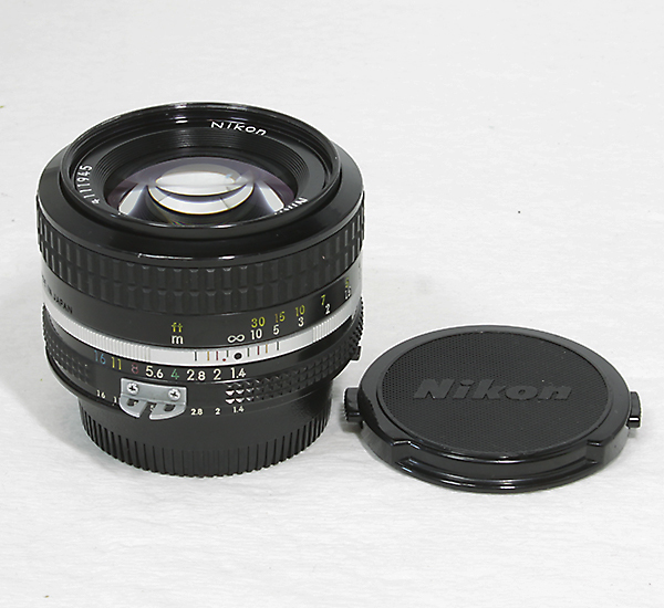 50mm Nikon f⁄1.4 NIKKOR Nikkor Lens : - | Ai Camera AI-S f1.4 Review