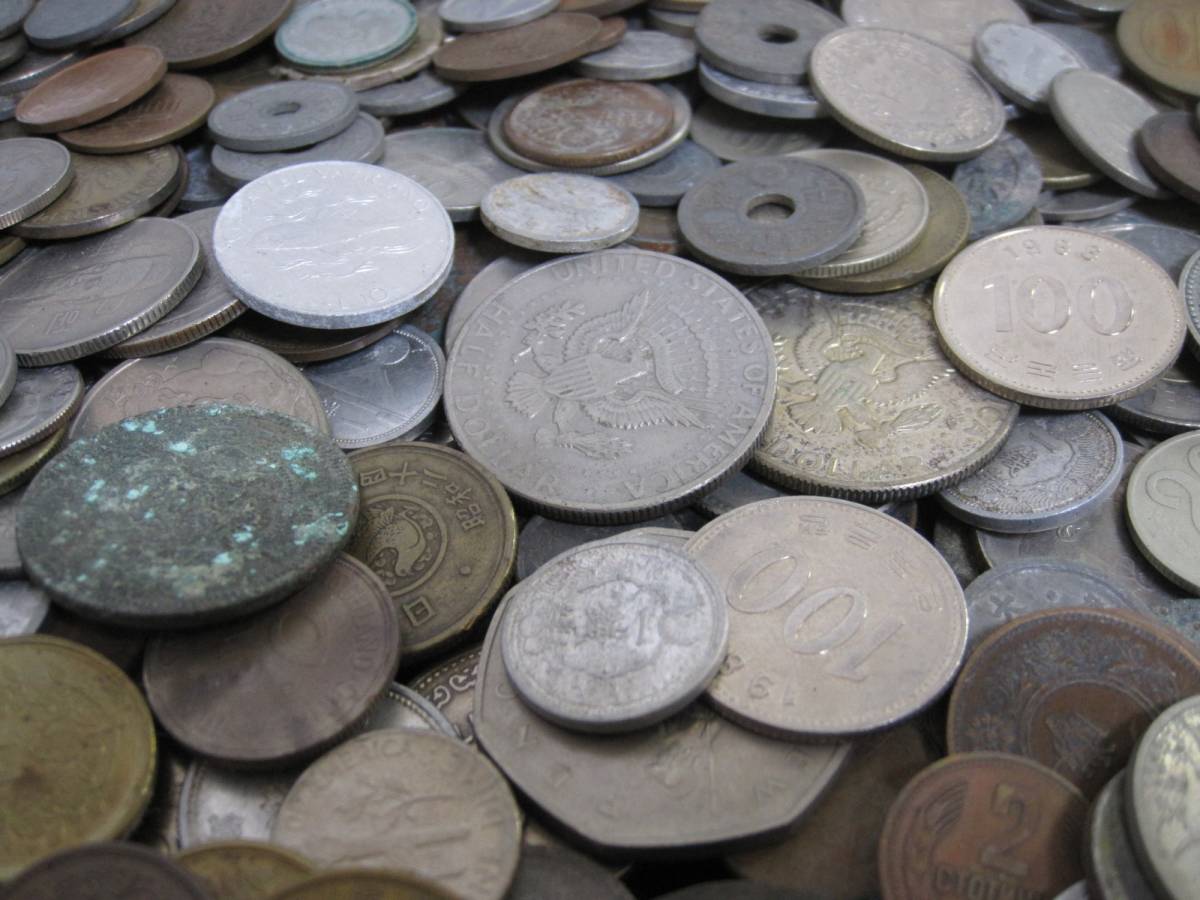 外国 昔の貨幣 古銭 世界のまとめ売り 正味6.8kg NO.44 ○硬貨 外国 昔の貨幣 古銭 世界のまとめ売り 正味6.8kg NO.44 ○硬貨
