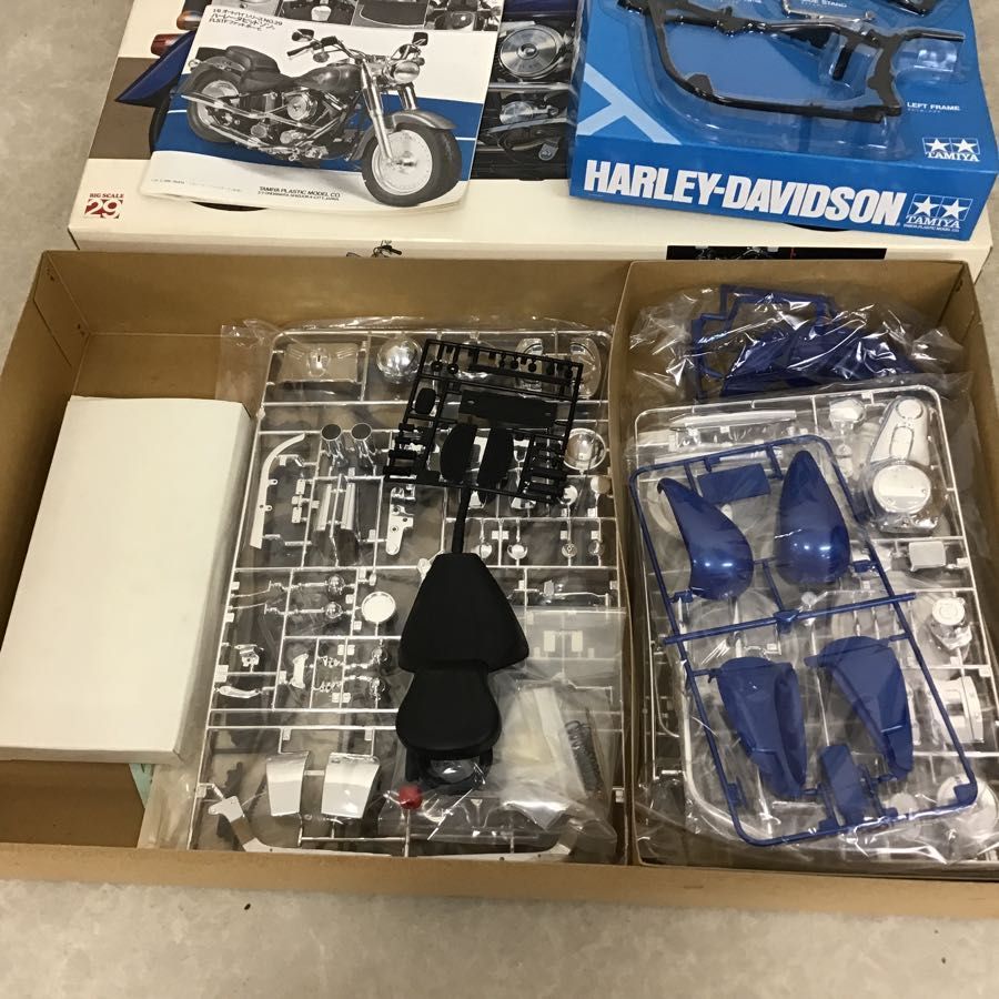 タミヤ 1/6 ビッグスケール ハーレーダビッドソン FLSTF ファットボーイ