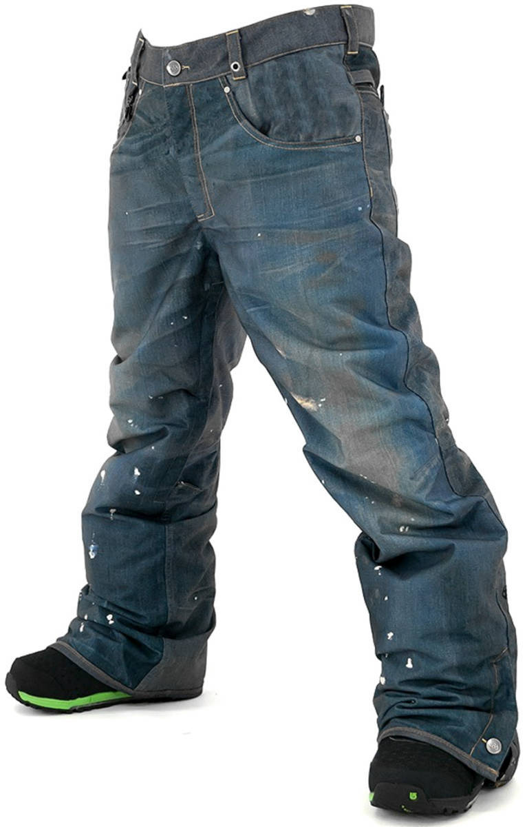 新品☆686 SIX EIGHT SIX☆デニム スノーボード パンツ☆INDIGO DENIM 