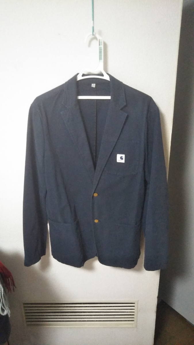 大得価，爆買い ADAM KIMMEL CARHARTT 紺ブレザー 洗いのかかったコットン M(Mサイズ)｜売買されたオークション情報、yahooの商品情報をアーカイブ公開 - オークファン Mサイズ