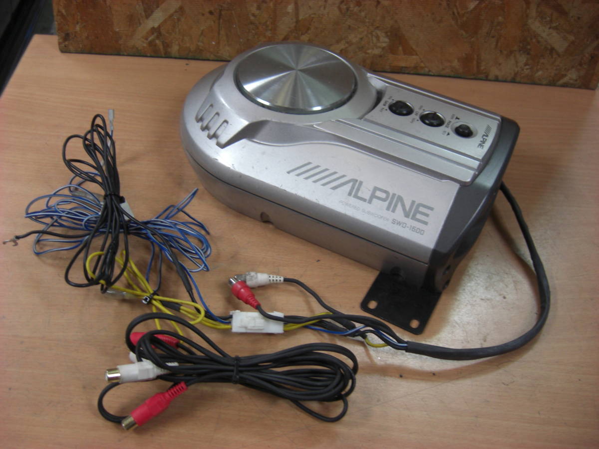 ALPINE SWD-1600 アンプ内蔵サブウーファー/サブウーハー アルパイン ALPINE SWD-1600 サブウーファー サブ ウーハー 価格.com