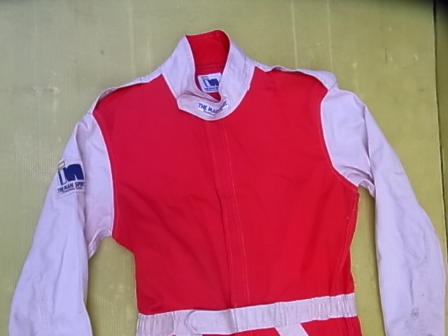 I508・THE MAN SPIRIT レーシングスーツ Mサイズ 赤/白 ザ マン