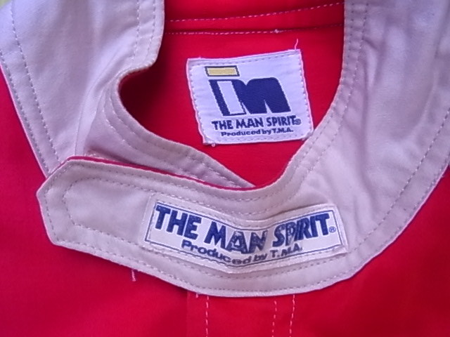 I508・THE MAN SPIRIT レーシングスーツ Mサイズ 赤/白 ザ マン