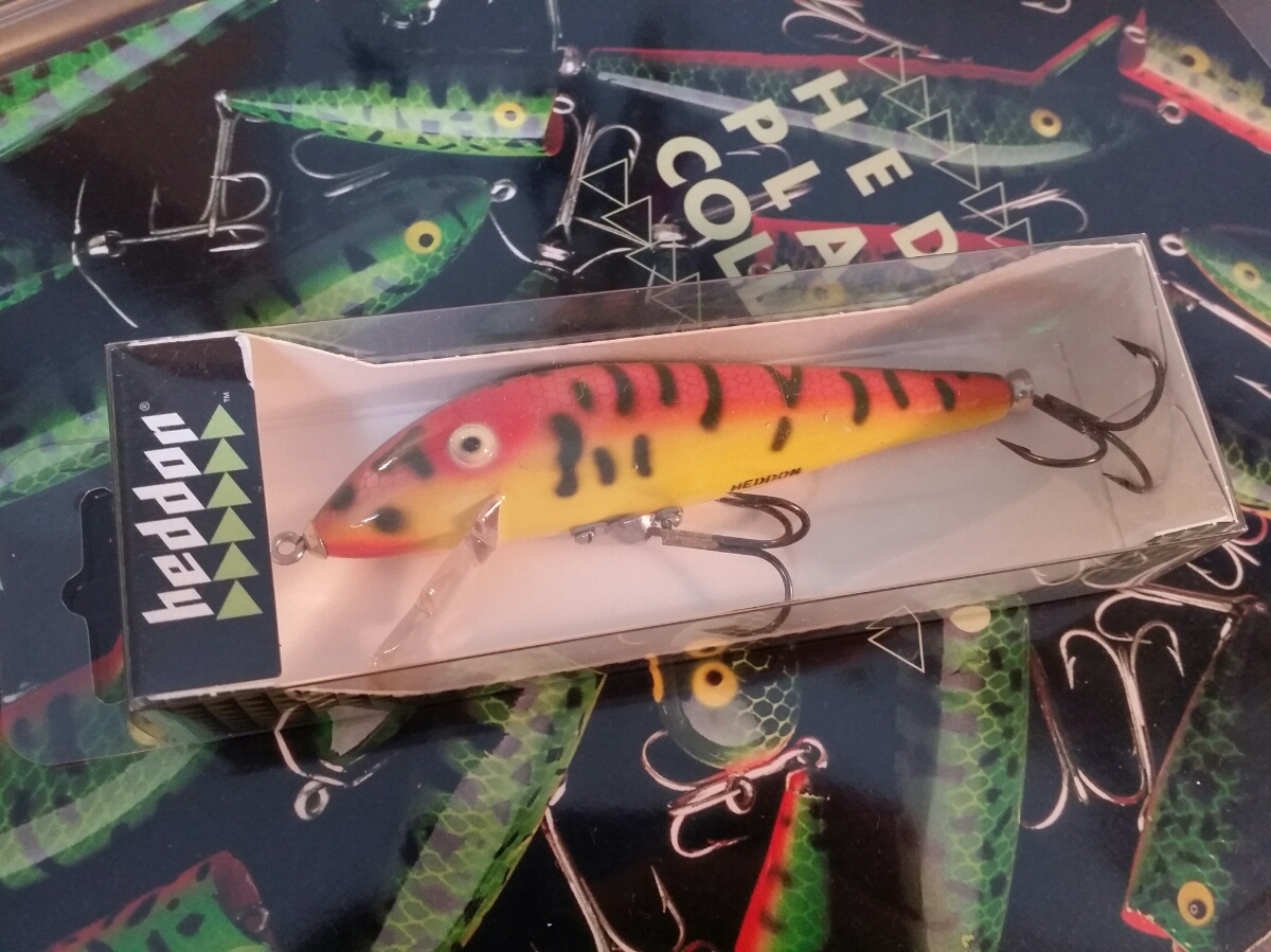 magnum オールドヘドンマグナムタイガーパーチ当時物heddon tiger