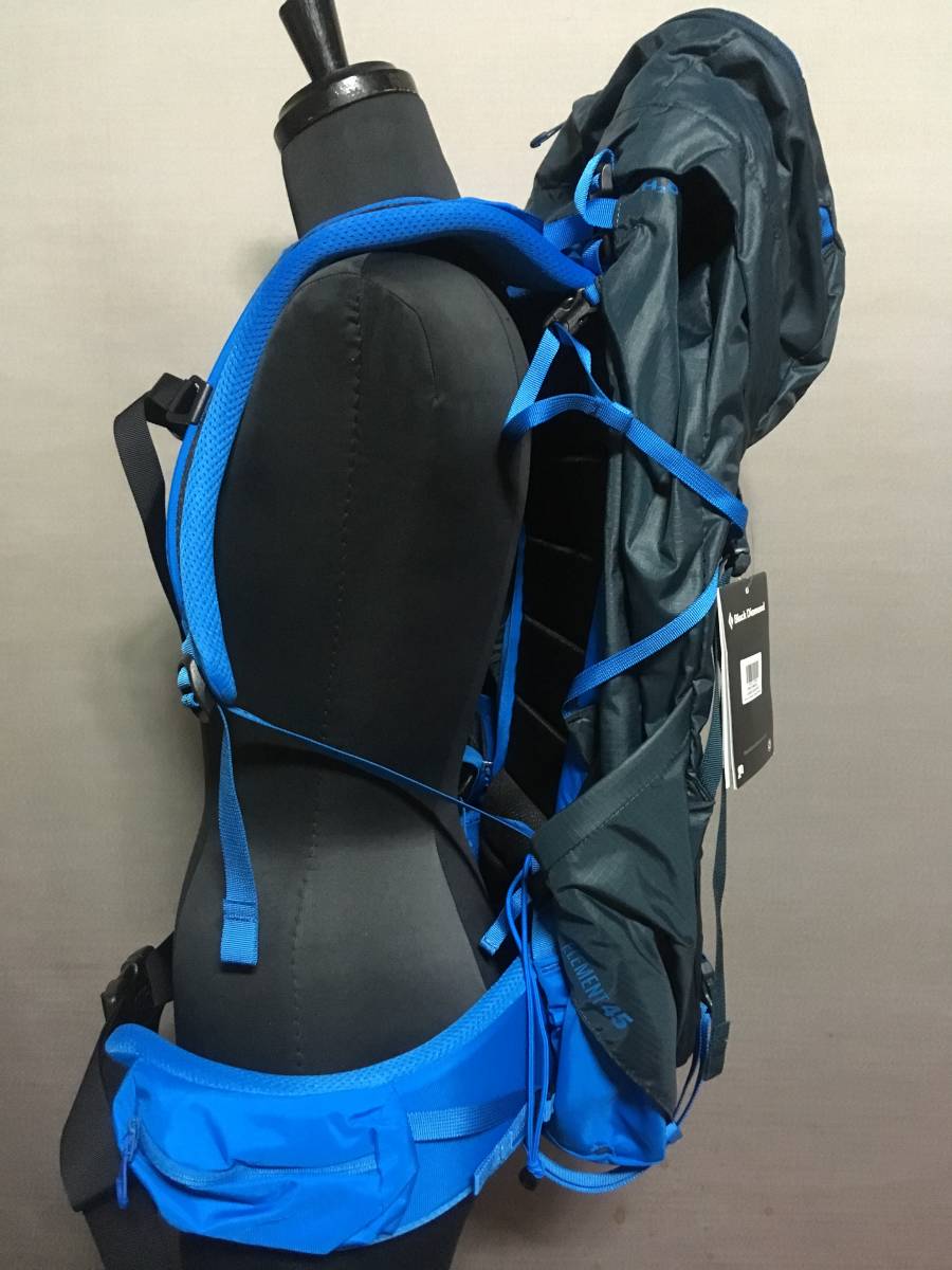 セール価格 新品 Black Diamond Element 45 L Moroccan Blue ブラックダイヤモンド エレメント バックパック モロッカン ブルー BD01