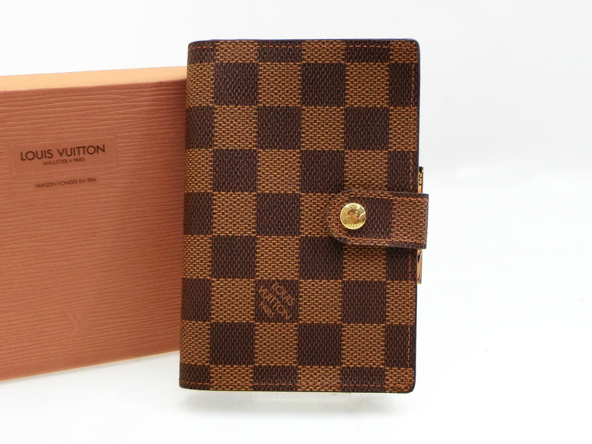 ダミエ ヴィエノワ ルイヴィトン VUITTON ルイ がま口 ヴィトン LOUIS 