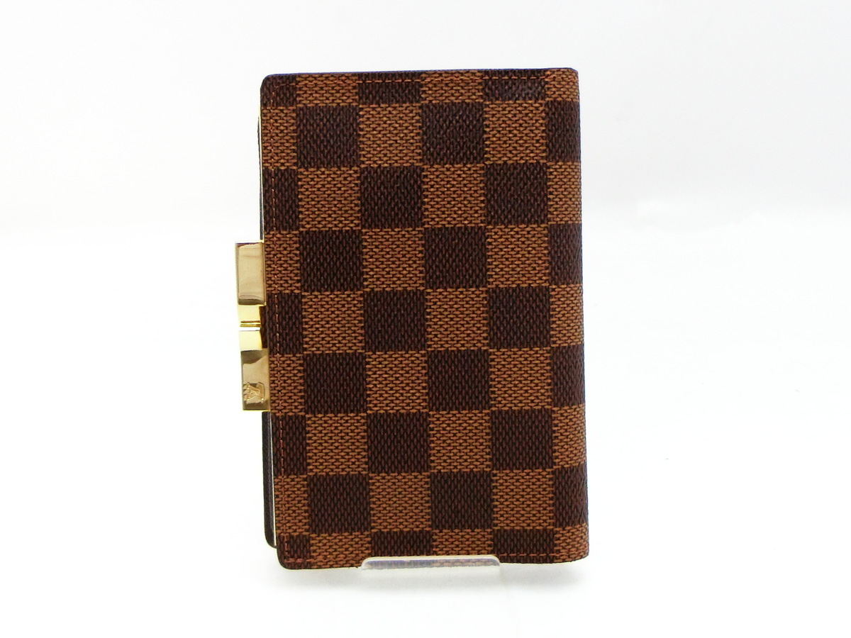 ダミエ ヴィエノワ ルイヴィトン VUITTON ルイ がま口 ヴィトン LOUIS 