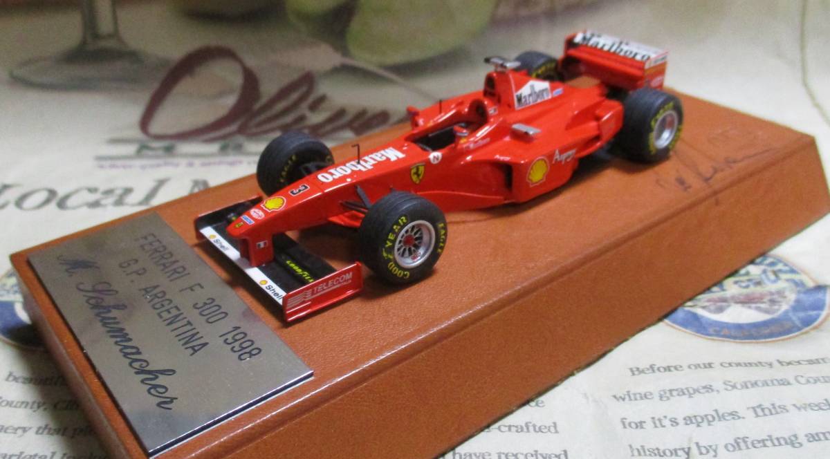 Ferrari F300 Michael Schumacher #3 1998 Marlboro 1/43 BBR kit
