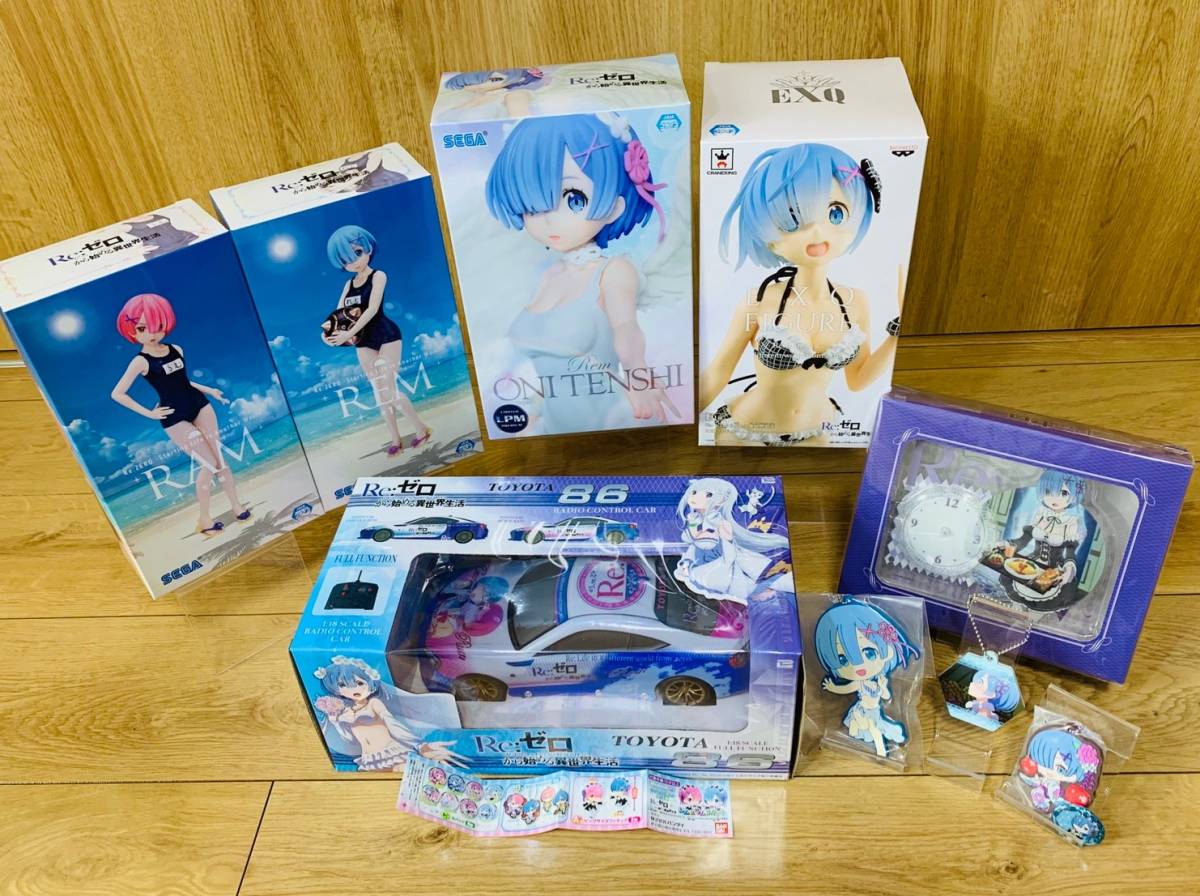 未開封 】 Re:ゼロから始める異世界生活 レム ラム フィギュア グッズ