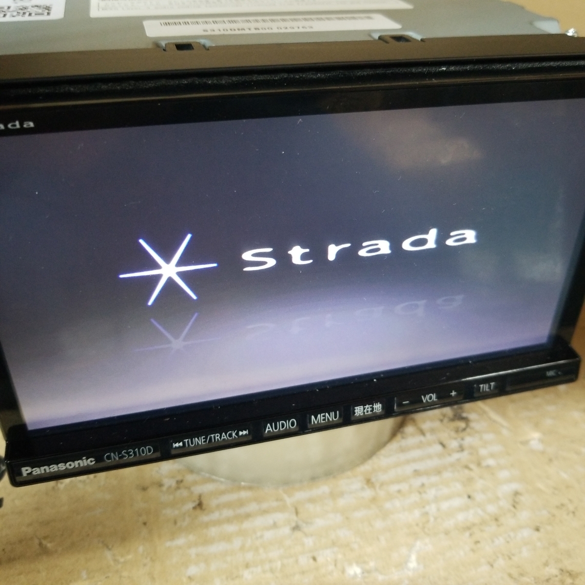 パナソニック CN-S310D Panasonic ストラーダ 地図データ2012年 2012 