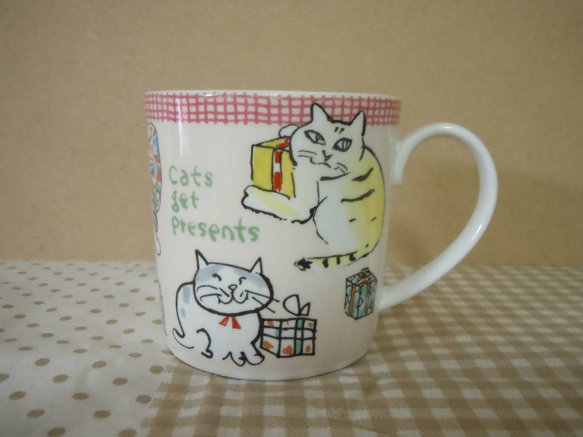 マンハッタナーズ マグカップ 猫柄 MANHATTANER'S 4個セット 猫 MIKASA