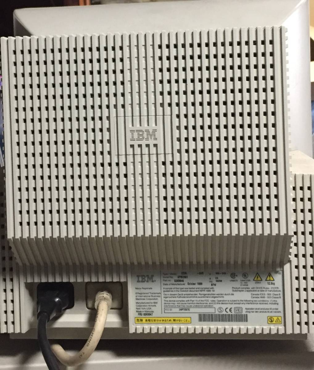 IBM 2236－04N 15インチカラーディスプレイ 【公式通販】