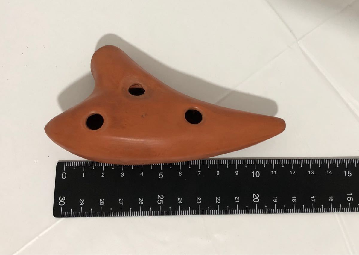 火山久 ハンドメイド 火山のオカリーナ オカリナ 刻印「火」 楽器 