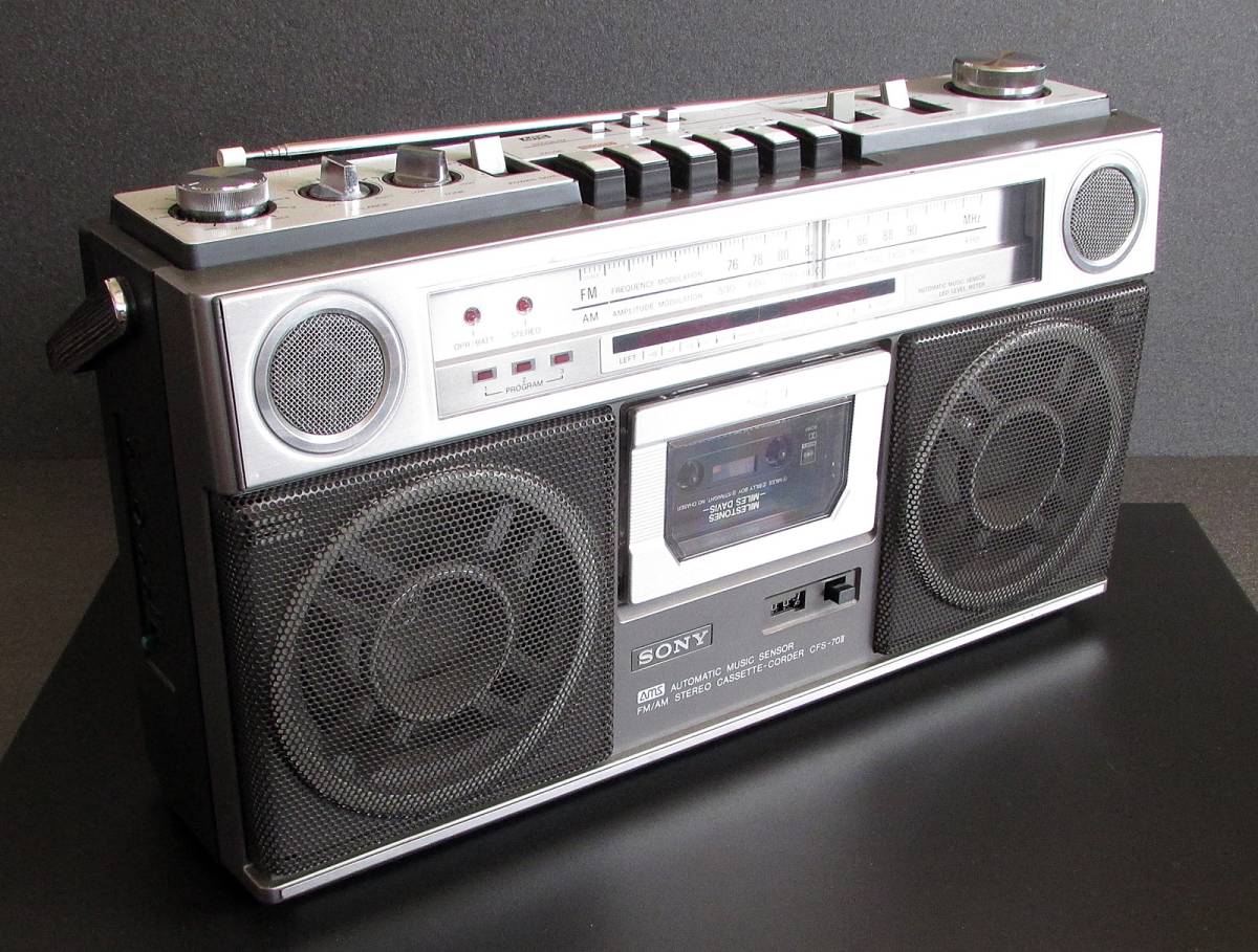 SONY FM⁄AM CFS-70Ⅱ m3618 - Yahoo!オークション 2026年 CFS-70II