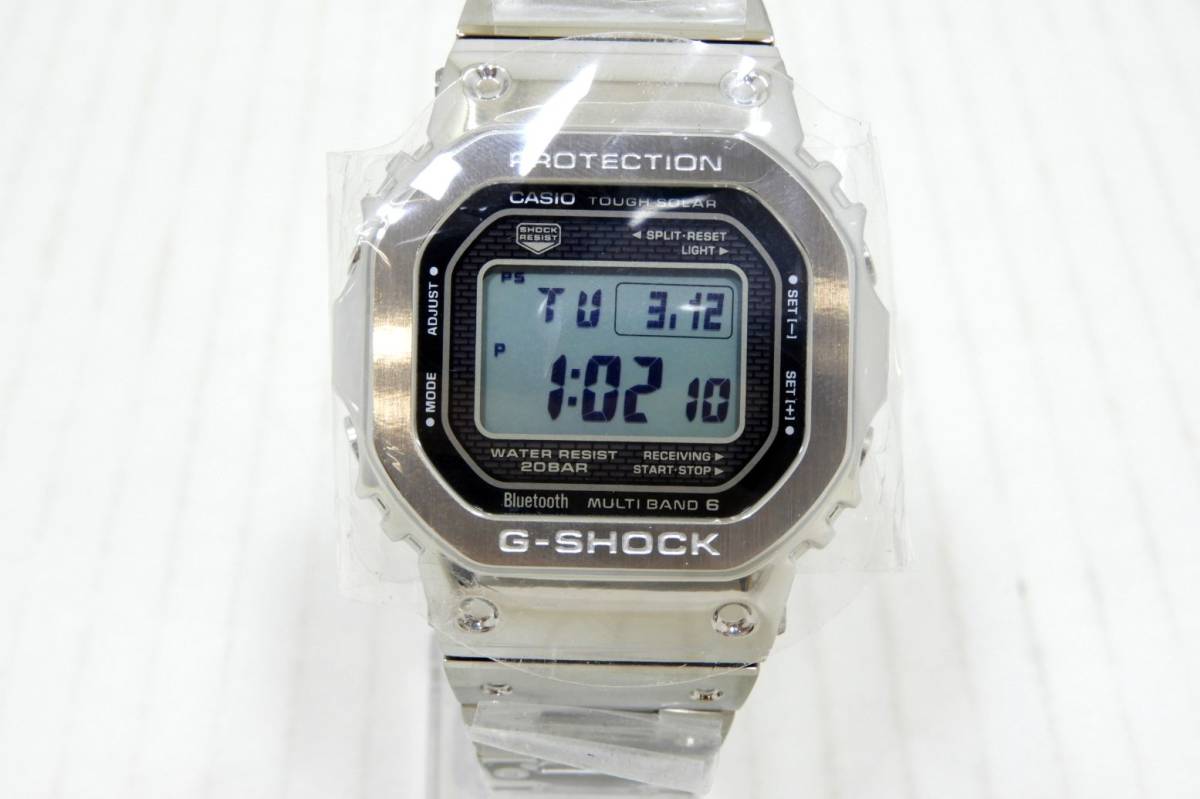 Casio G-Shock GMWB5000D-1 GMW-B5000D-1JF Digital G-SHOCK Silver 
