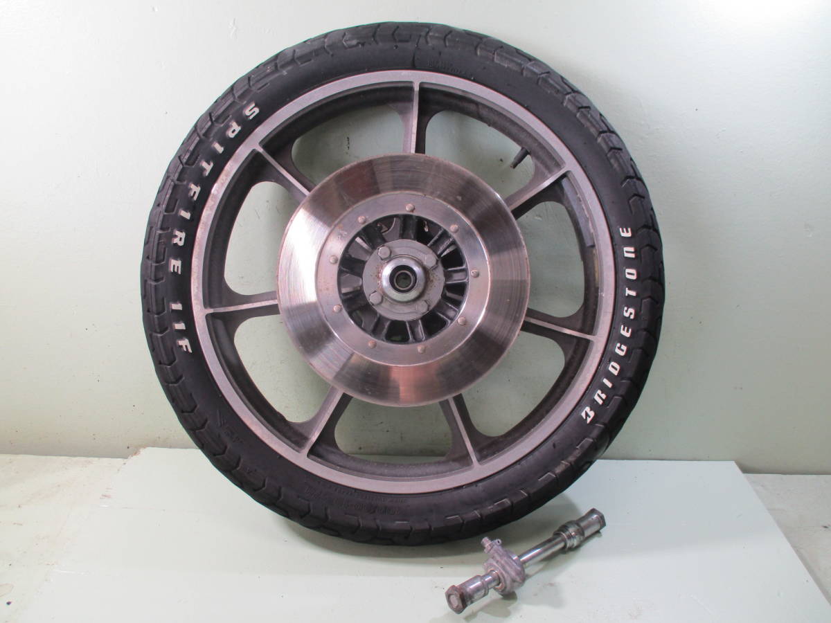 カワサキ KZ1000 C1A KZT00C ポリス ENKEI フロントホイール 19インチ