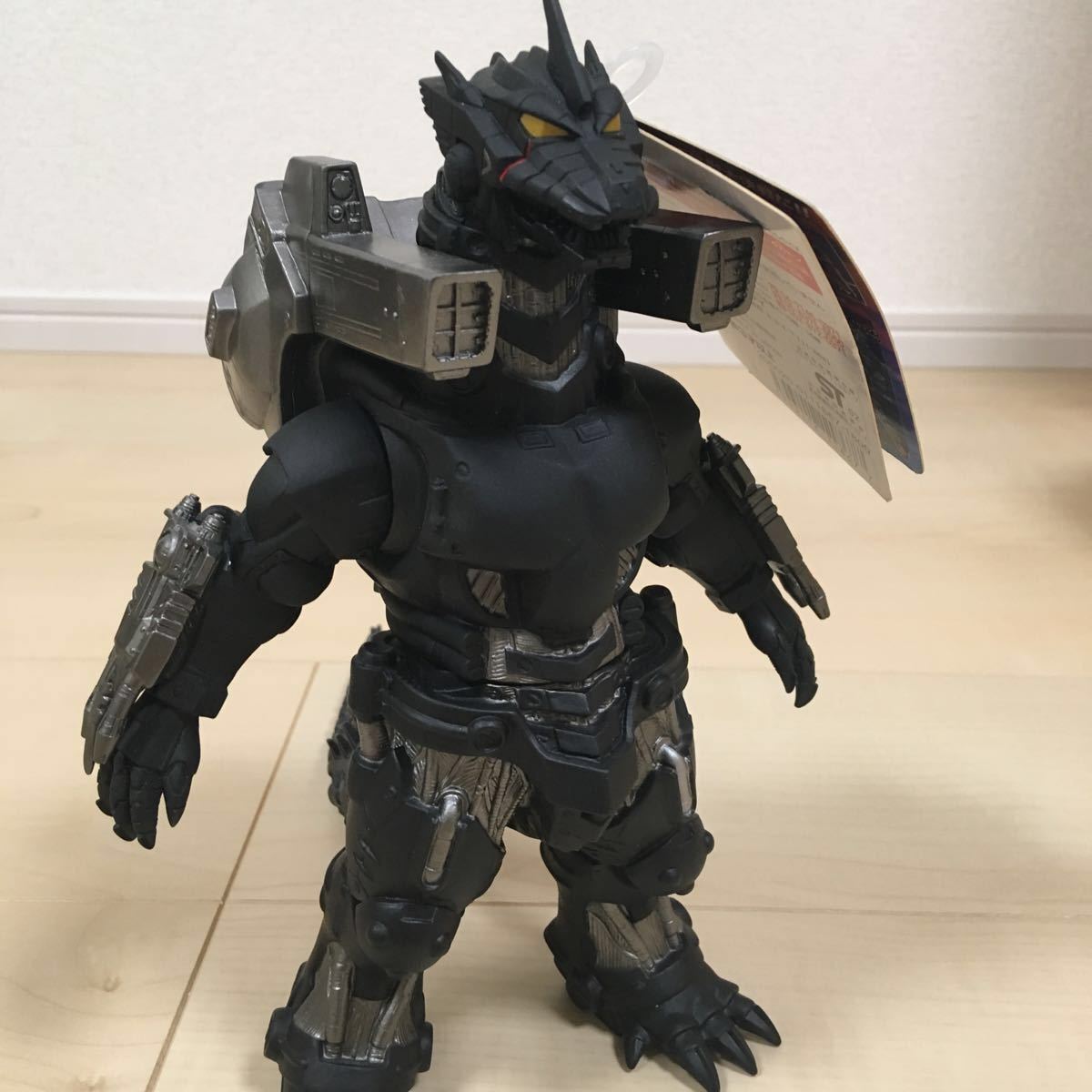 ゴジラ ソフビ ムービーモンスターシリーズ①劇場版メカゴジラ2003 ②