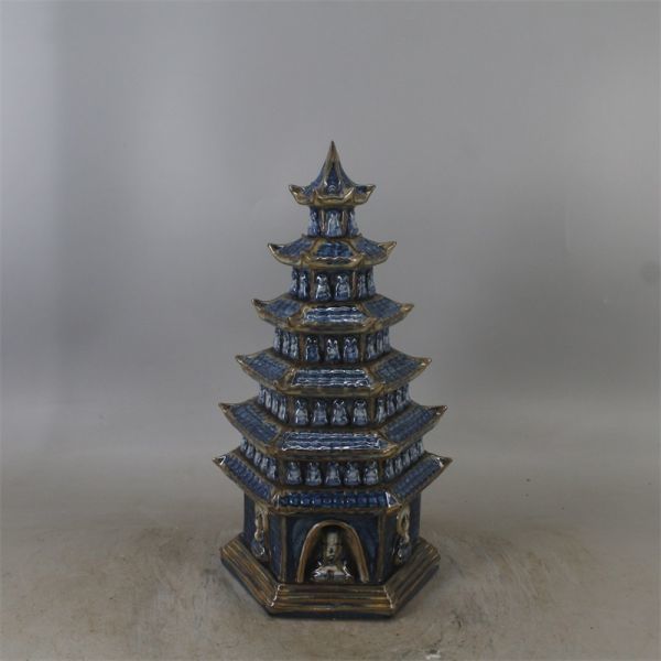 2026，100%新品 中国古董品 極珍 大清の乾隆 青花 精巧な仏塔 観賞する 置物 旧藏yt010(清)｜売買されたオークション情報、yahooの商品情報をアーカイブ公開 - オークファン 清