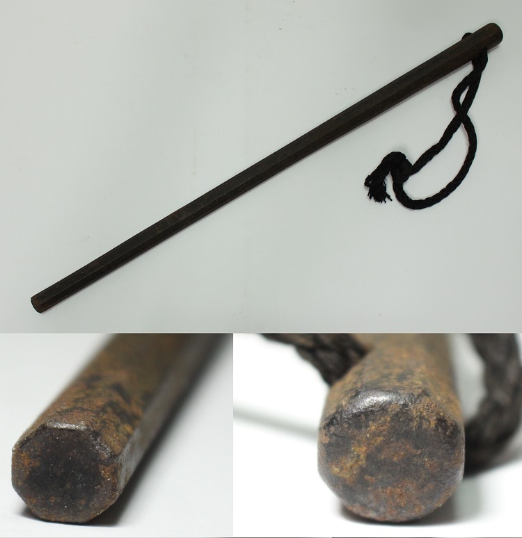 新品，安い 時代鉄味の良い棒十手 0316R11r(鍔、刀装具)｜売買されたオークション情報、yahooの商品情報をアーカイブ公開 - オークファン 鍔、刀装具