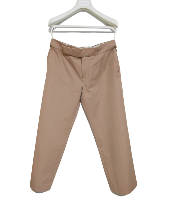 MARNI　イタリア製　コットンストレートパンツ マルニ MARNI コットン100% クロップド ストレート パンツ